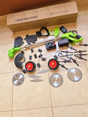 Cordless Brushcutter With Accessories