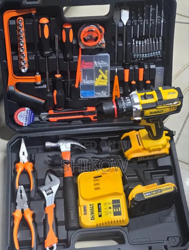 Dewalt 48v With 13mm Metallic Chuck 108pcs Toolkit Dewalt