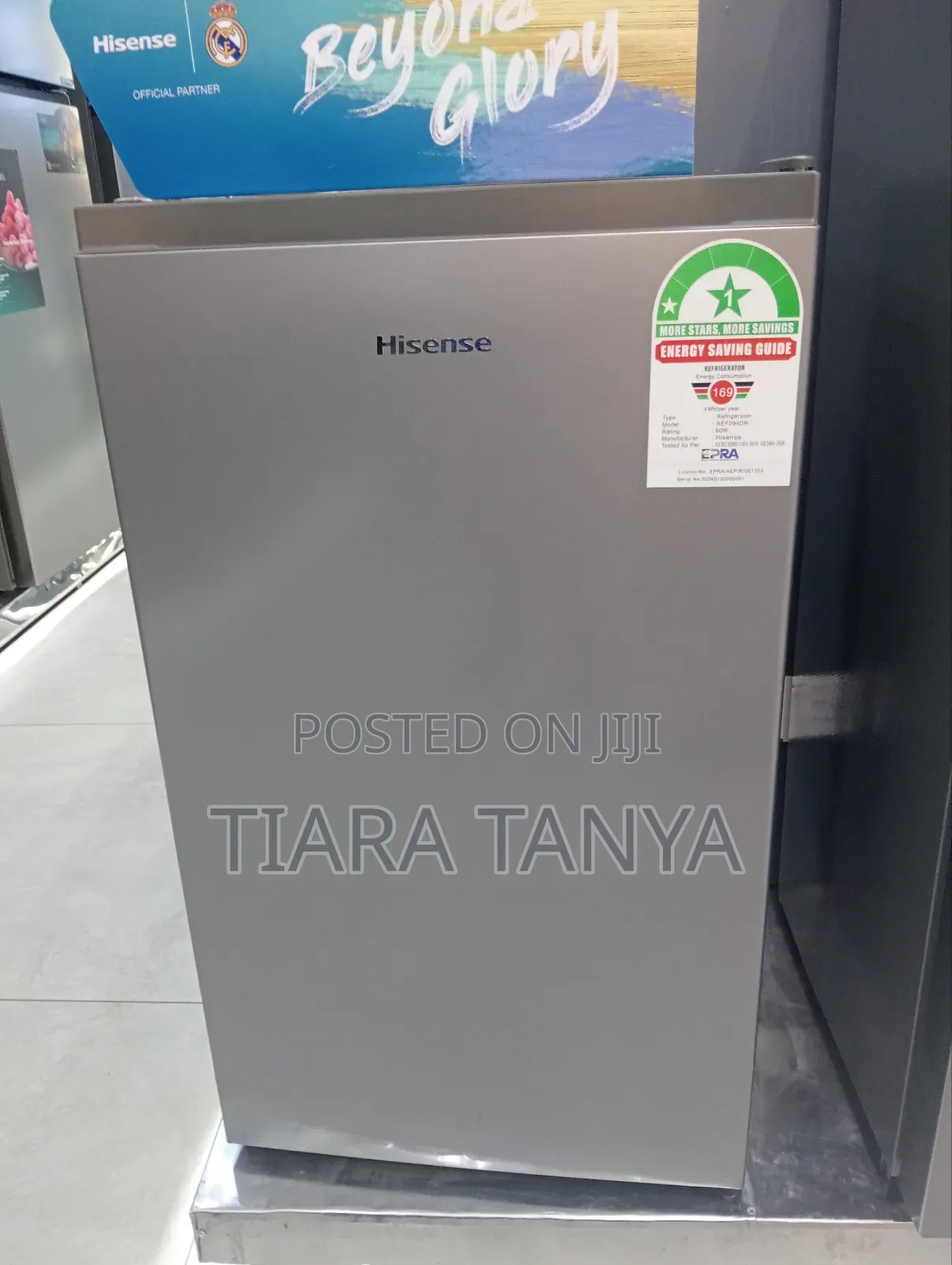 Hisense – 94l Single Door Fridge