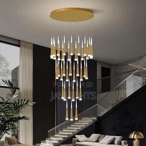 Customized Modern Style Hanging Chandelier for Stairs