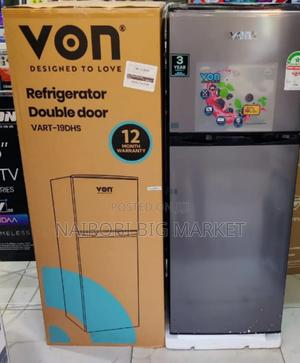 12 Months Warranty *Von 138litres Double Door Fridge