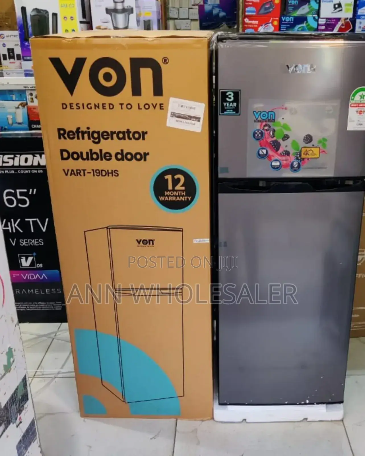 New Arrival 138 Litres Von Refrigerator