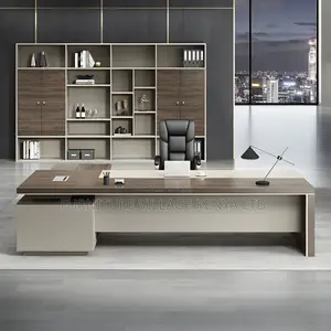 Office Tables:1600mm Corner L-Shaped Desk With Storage