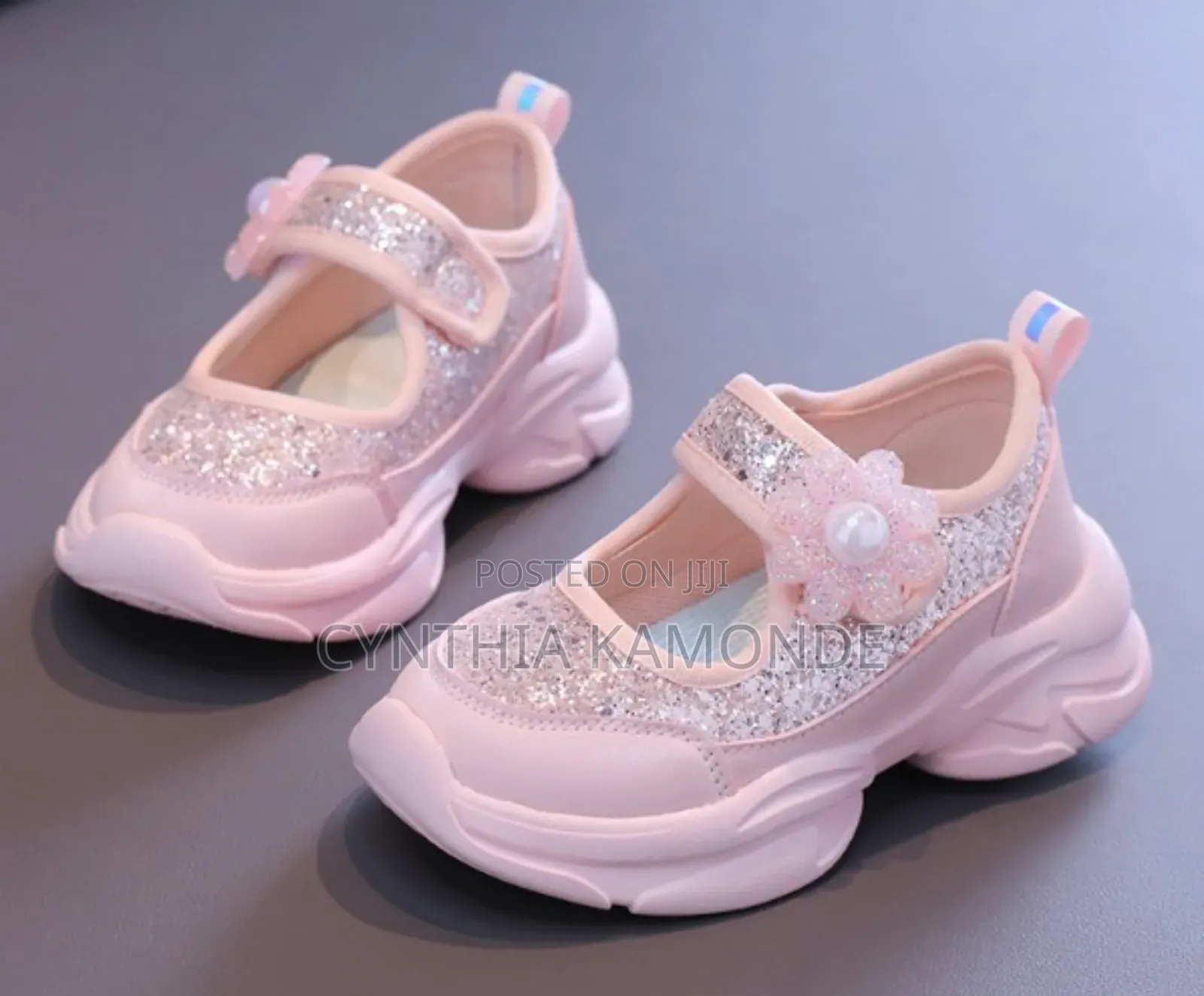 White Pink Girls Shoes