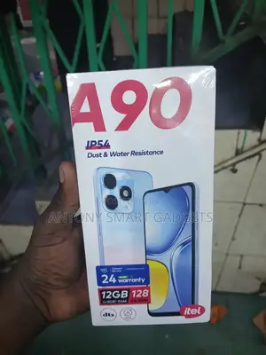 New Itel A70 128 GB Black