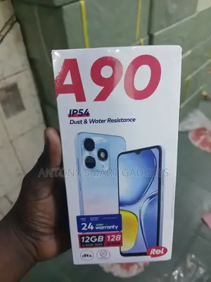 New Itel A70 128 GB Black