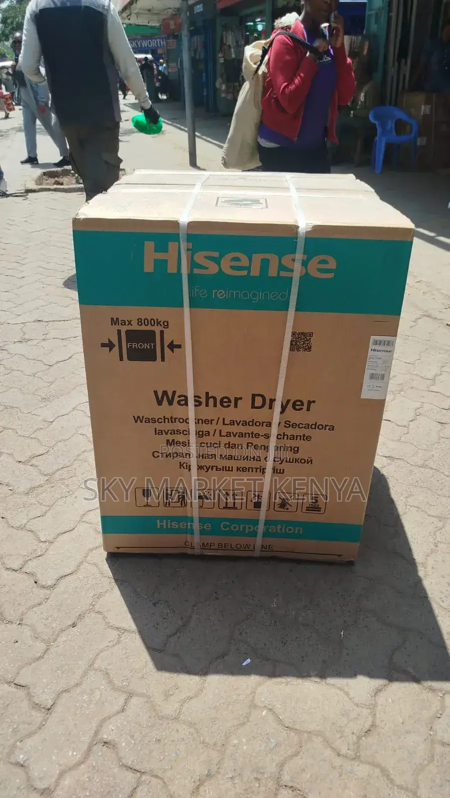 Hisense Wash Dry 12kg/8kg Wd5s1245bb Washing Machine