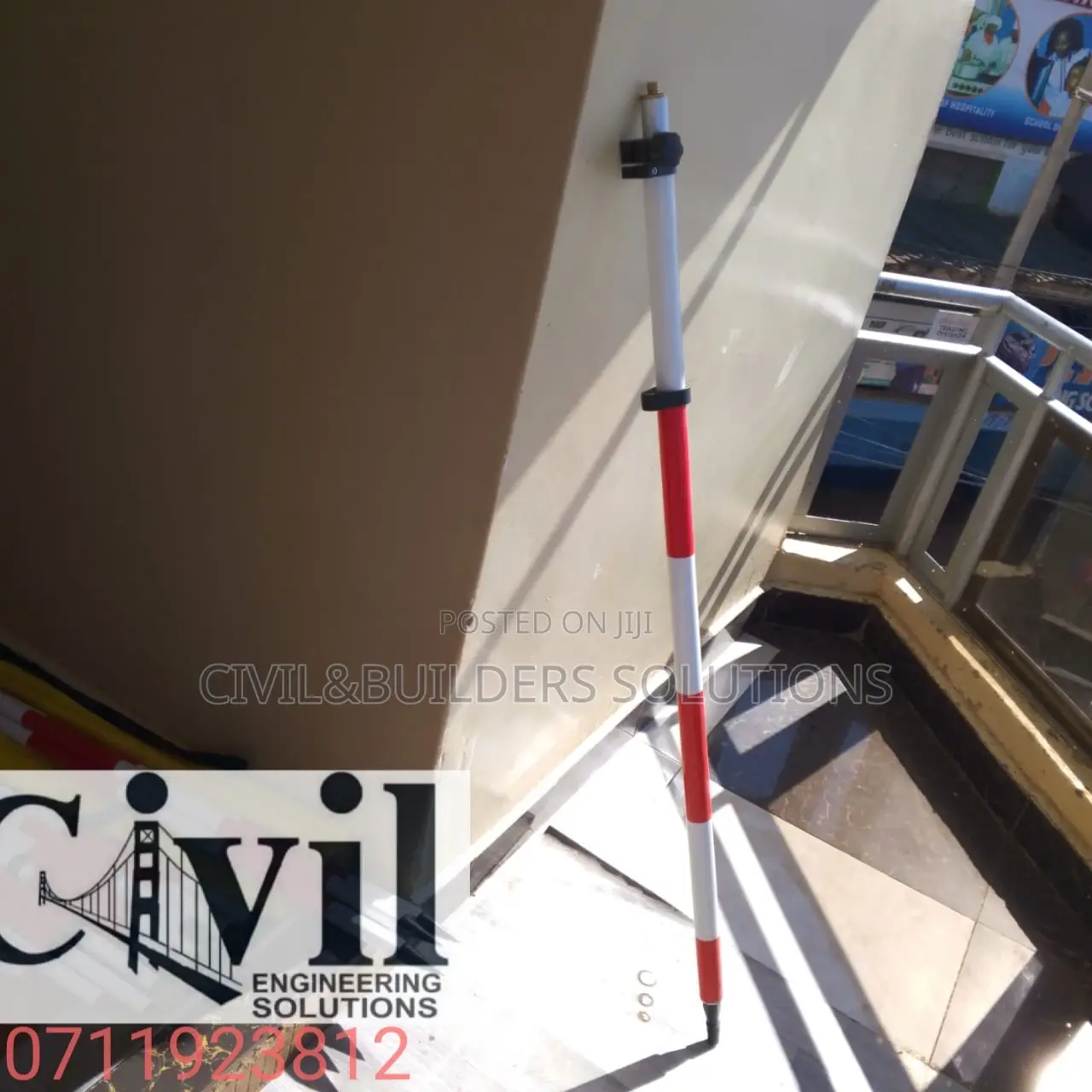 Tripod-ready Prism Pole