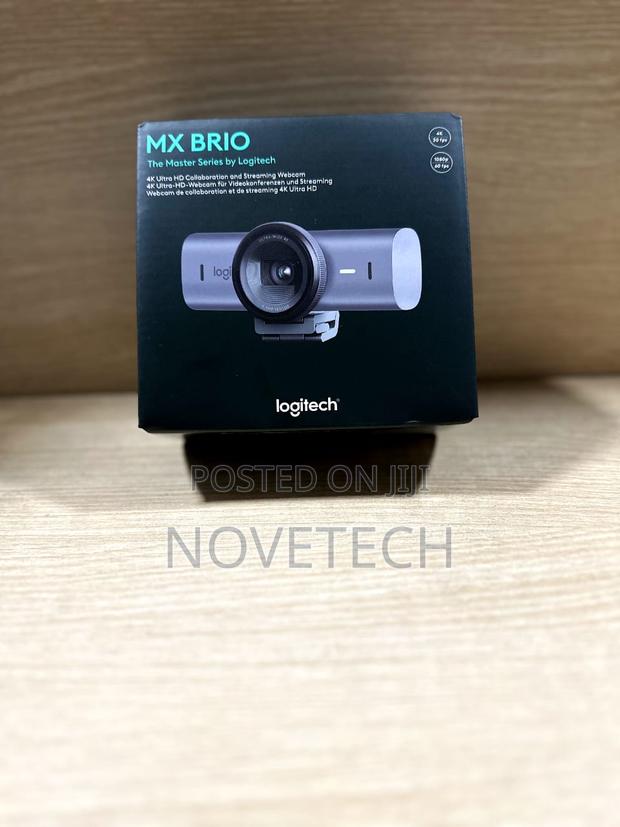 Logitech Mx Brio Webcam, Ultra Hd - main view