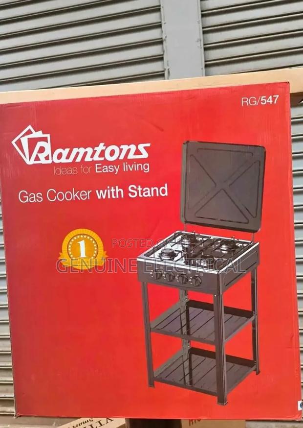 Ramtons Rg/547 Cooker With Storage Shelves