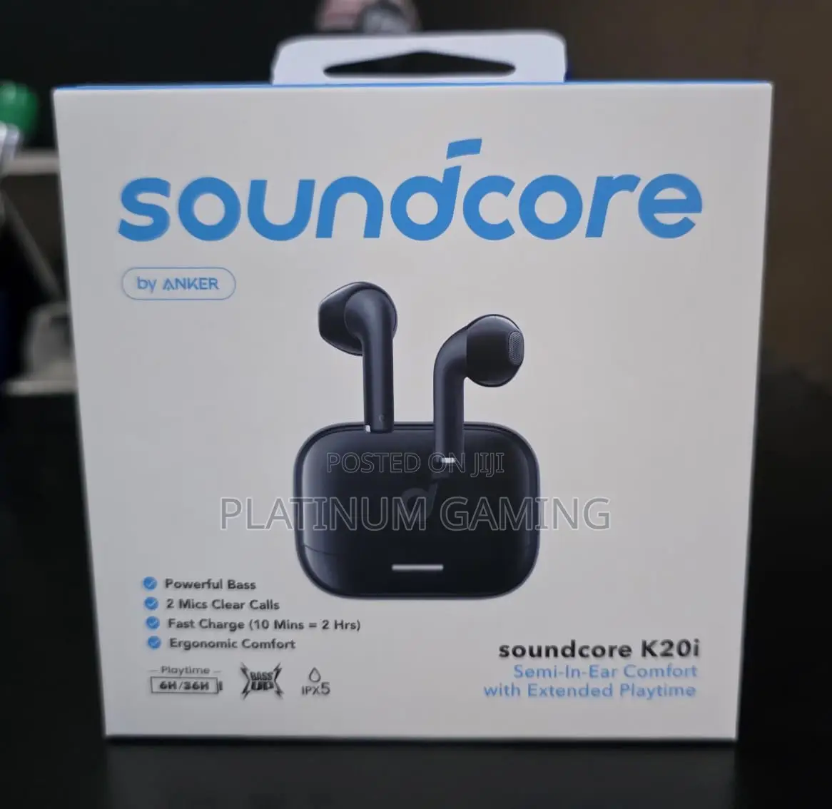 Soundcore K20i by Anker, Semi-in-Ear Earbuds