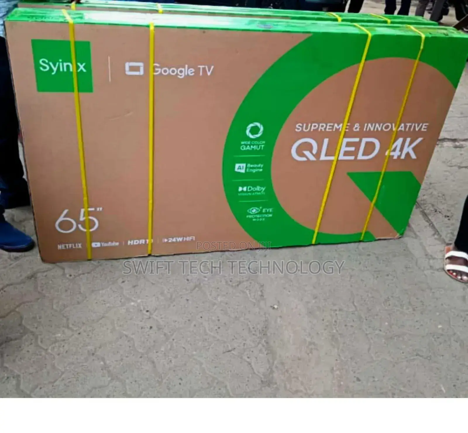 Synix 65 Inches Google Qled Tv