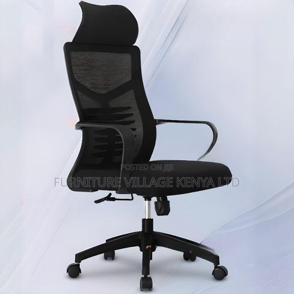 Office Chair:Orthopedic Mesh Executive Staff Headrest Chair