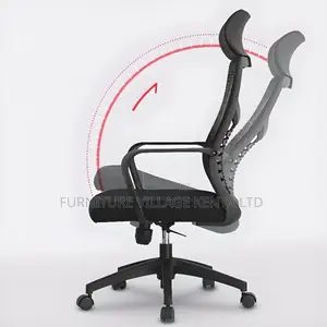 Office Chair:Orthopedic Mesh Executive Staff Headrest Chair