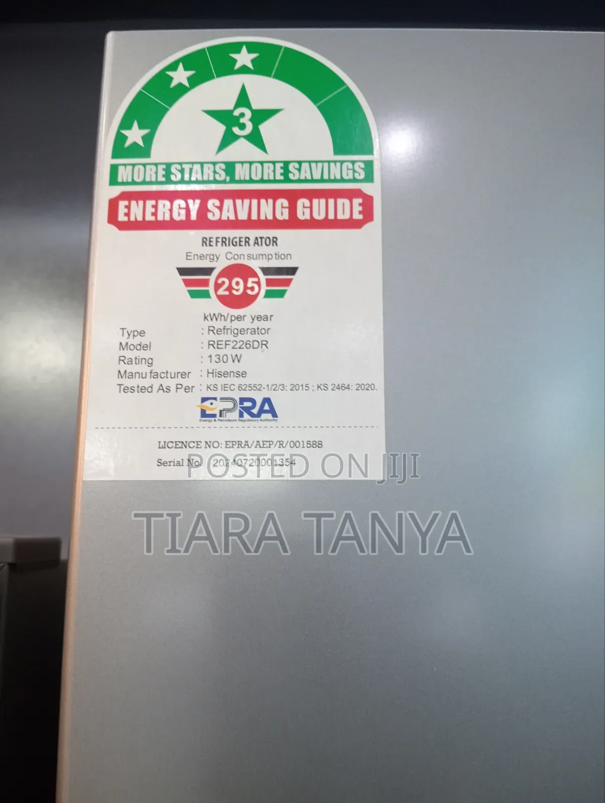Hisense 230 Litres Ref 226dr Frost Free Bottom Freezer Fridg