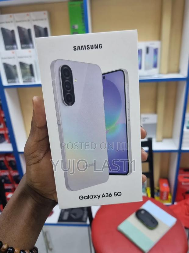 New Samsung Galaxy A36 128 GB White - main view