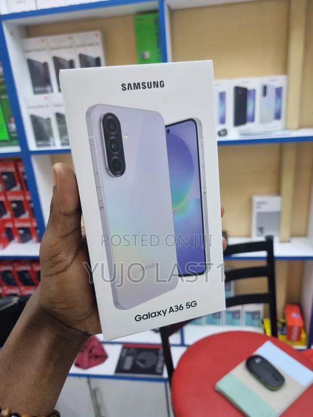 New Samsung Galaxy A36 128 GB White - thumbnail 3