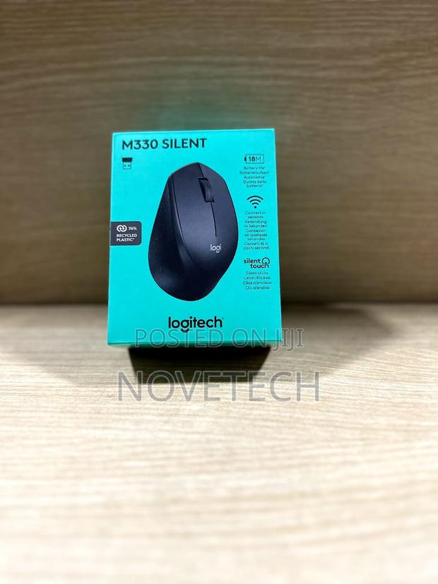 Logitech M330 Silent Wireless Mouse,2.4ghz With Usb Receiver - main view