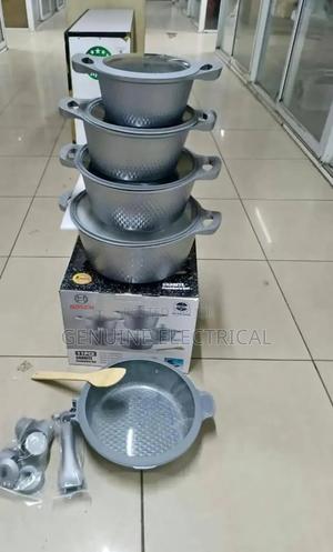 11pc Silicone Rubber Bosch Granite Cookware Set - thumbnail 2