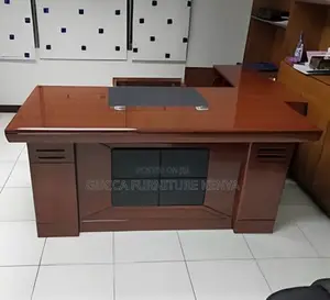 Office Table1.6m Office Desk With Lateral Storage Cabinet