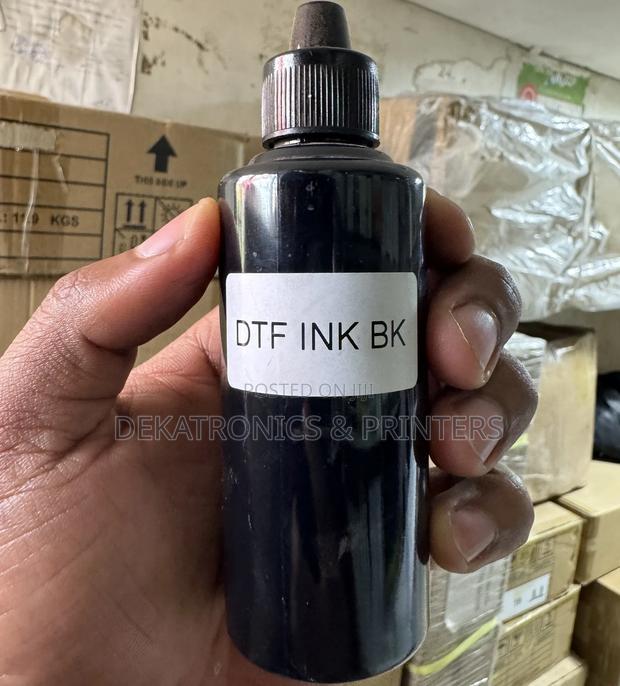 Black 100ml DTF Ink - main view