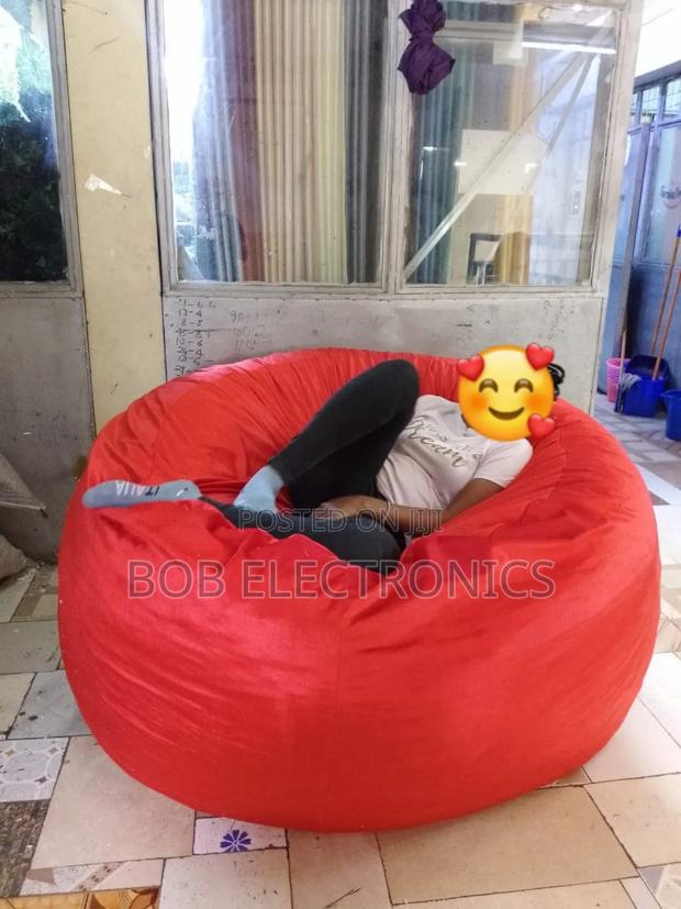Sink In And Just Chill On This Cosy Beanbag