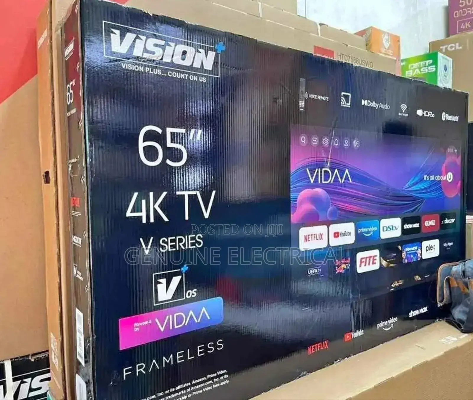 Vision 65" Ultra Smart Vidaa Tv v Series