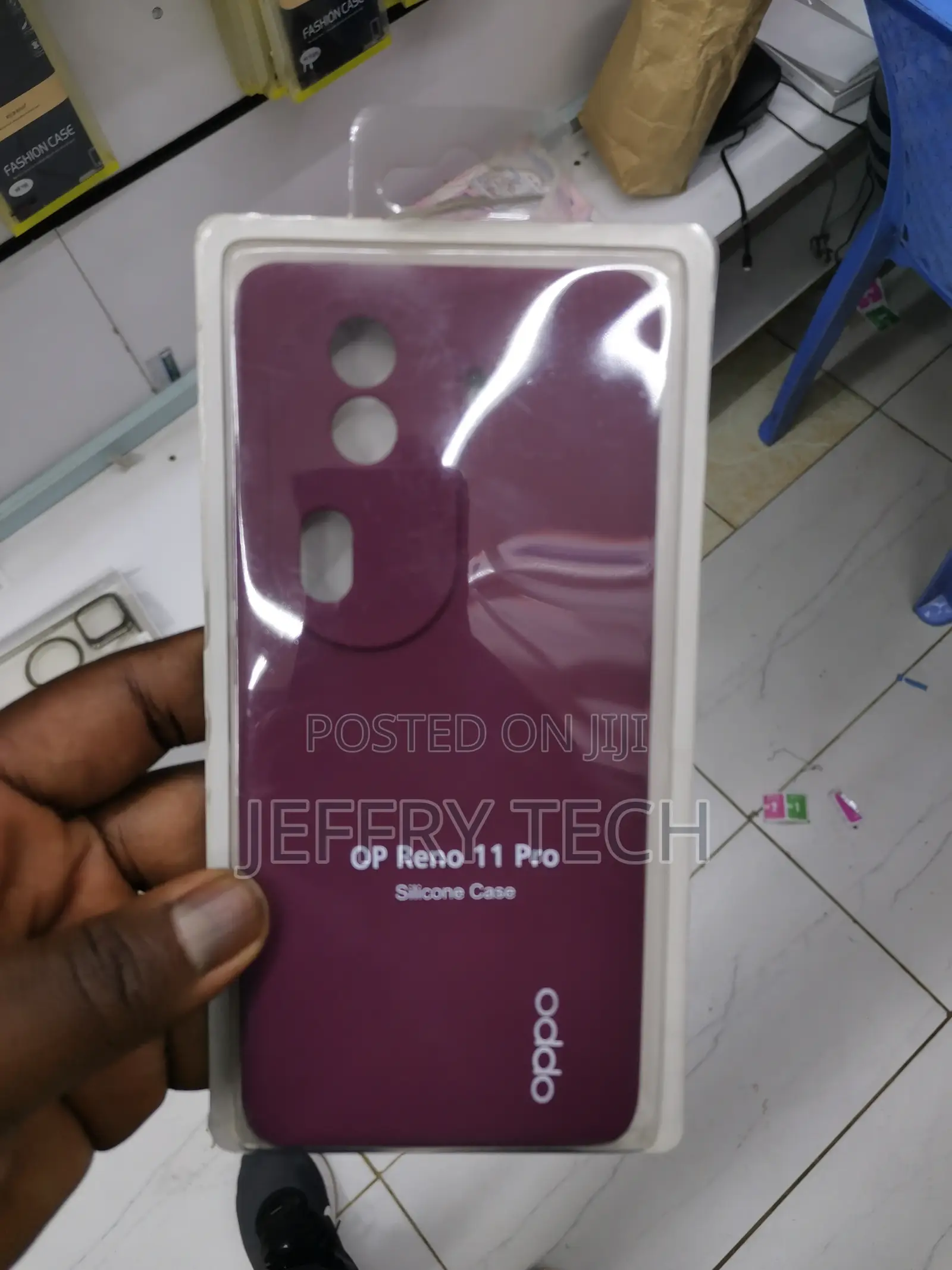 A Rtistque Liquid Silicone Cover Case for Oppo Reno 11 Pro