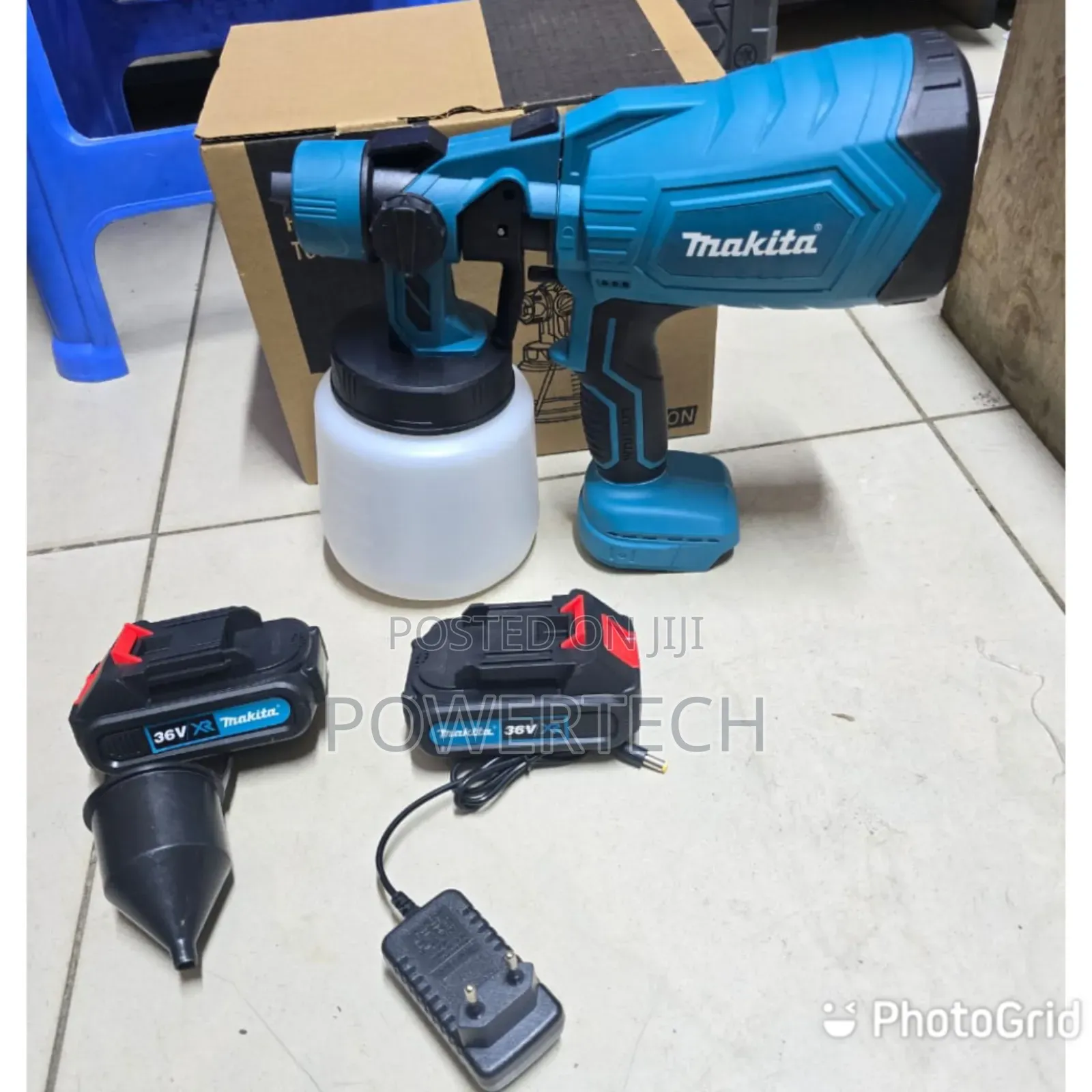 Makita Cordless Spray Gun 40v 2 Batteries