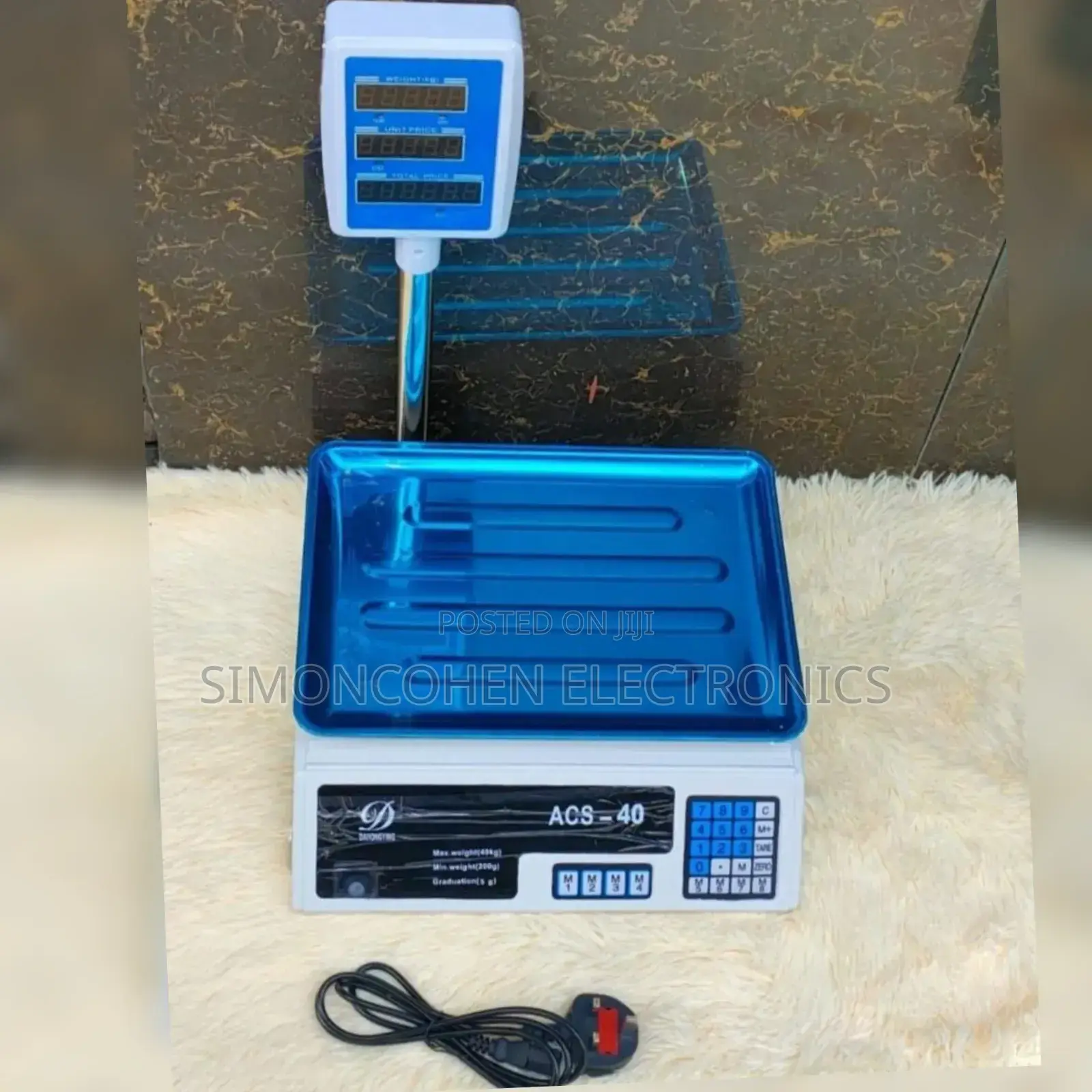Acs Scale 40kg With Arm
