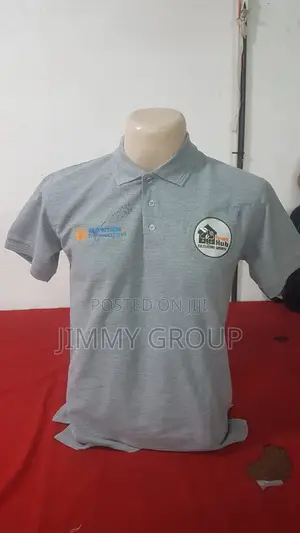 Grey Polo T-Shirts
