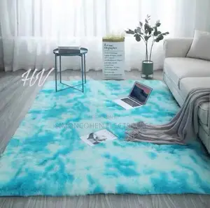 Fluffy Patched Carpet 5 by 8