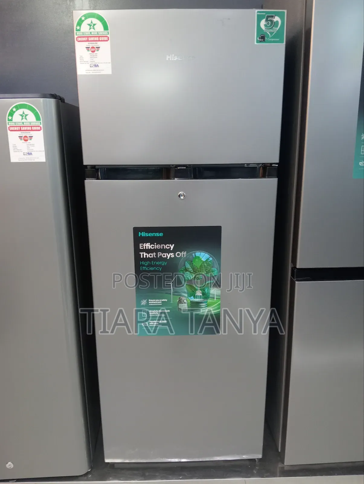 Hisense 205dr With 205 Litres Double Door Fridge