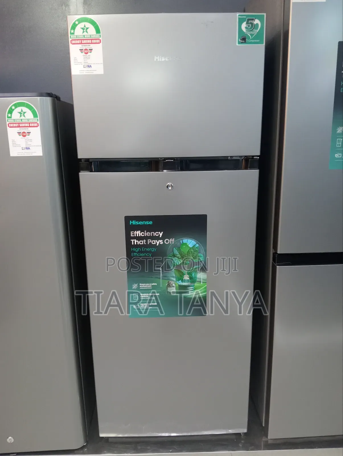 Hisense 205dr With 205 Litres Double Door Fridge