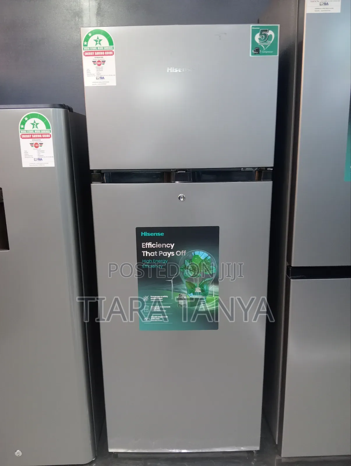 Hisense 205dr With 205 Litres Double Door Fridge