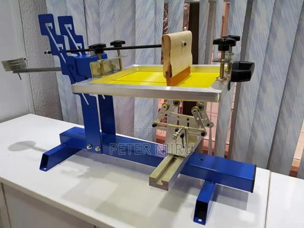 Manual Cylindrical Screen Printer - main view
