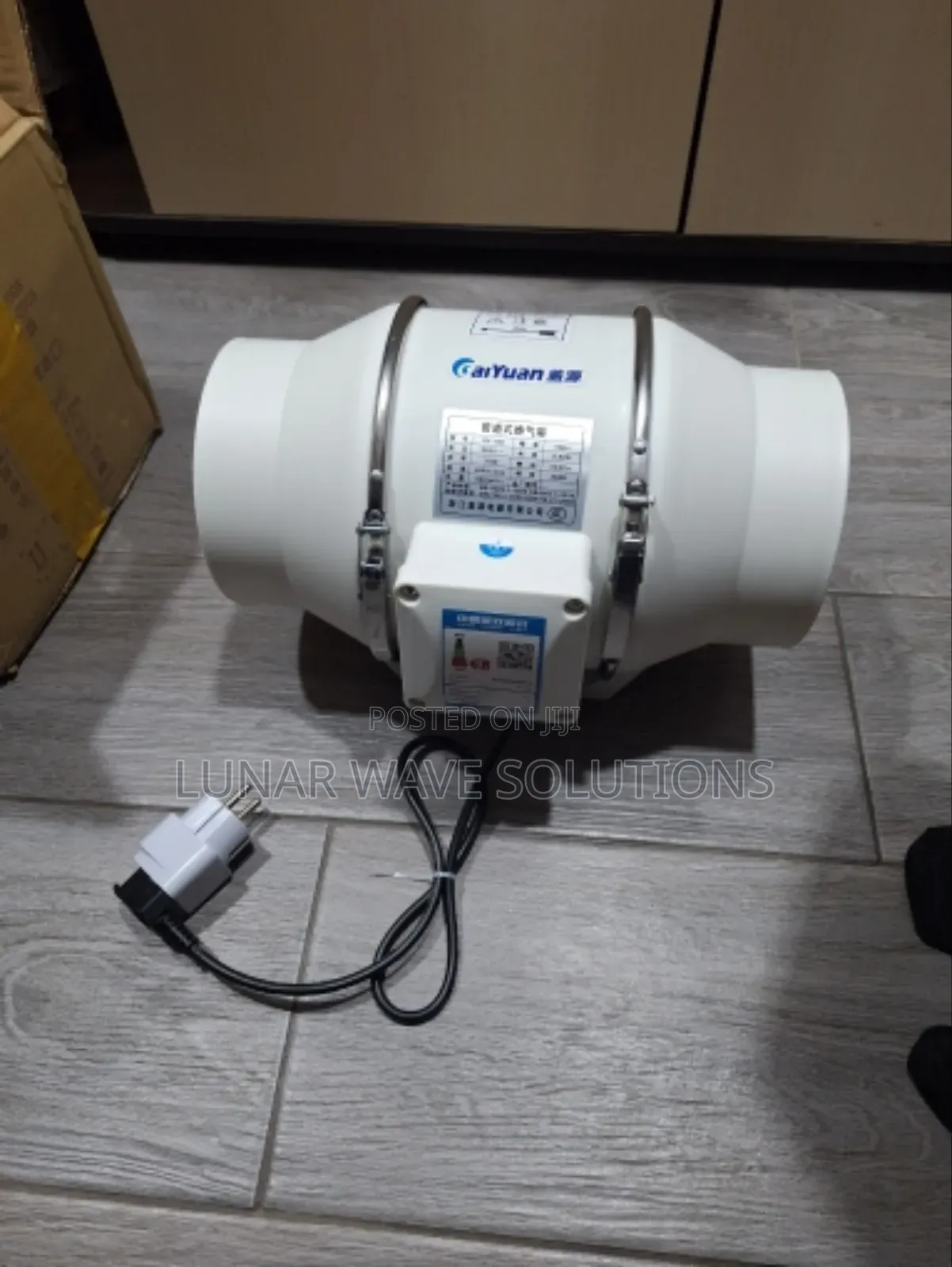 Inline Exhaust Fans With Remote