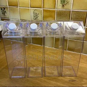 Carton Shape Water/Milk Bottle 500ml