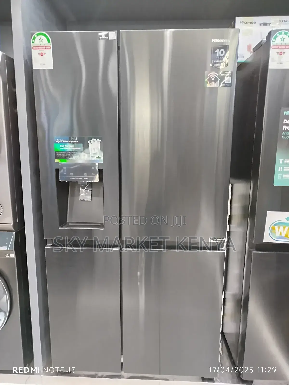 Hisense Ref628dr 628l Side by Side Refrigerator