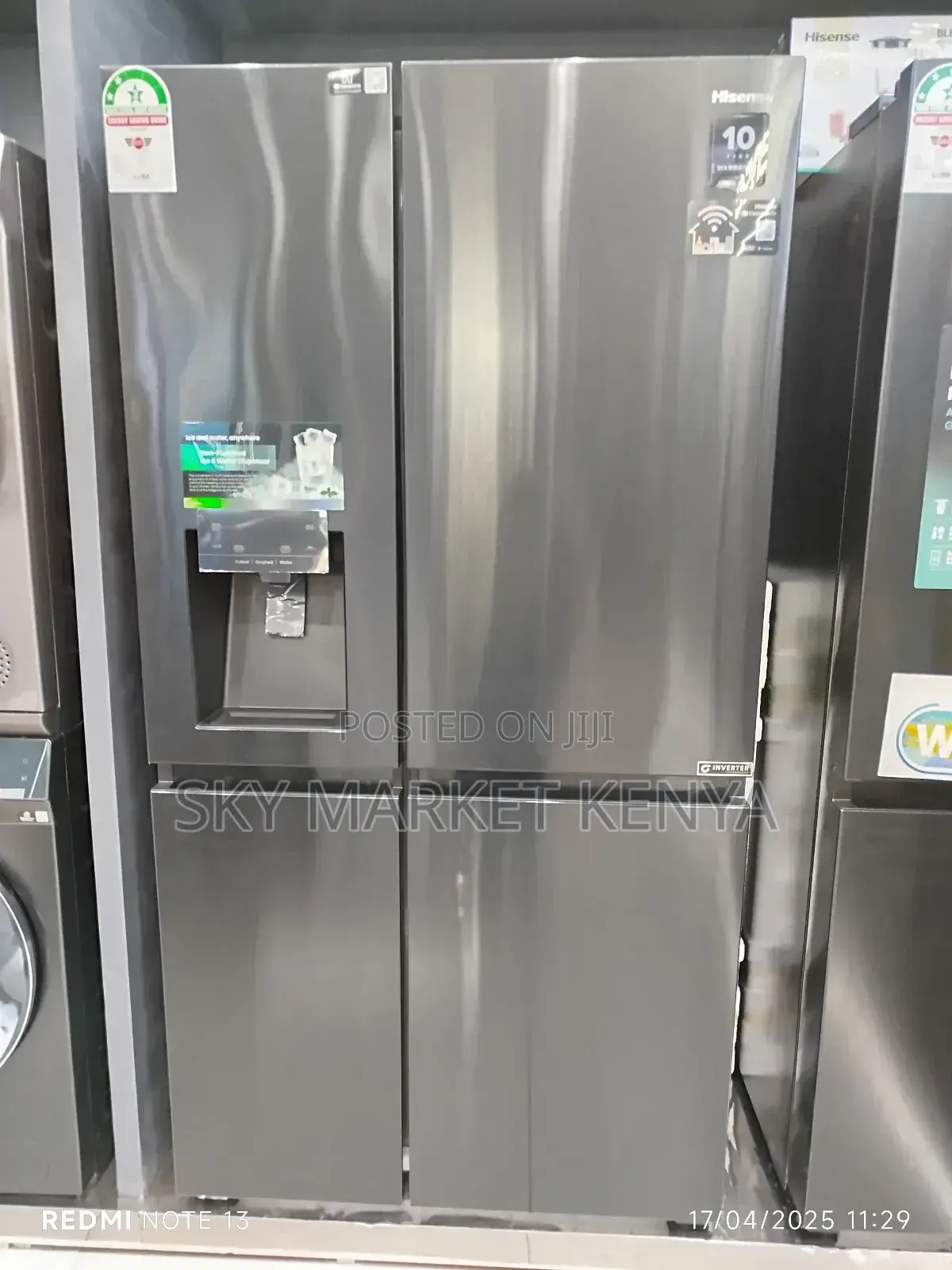 Hisense Ref628dr 628l Side by Side Refrigerator
