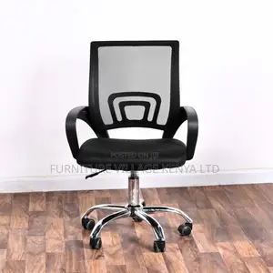 Office Chairs:Mesh Swivel Chair for Front Desk or Reception