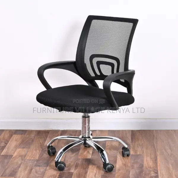 Office Chairs:Mesh Swivel Chair for Front Desk or Reception