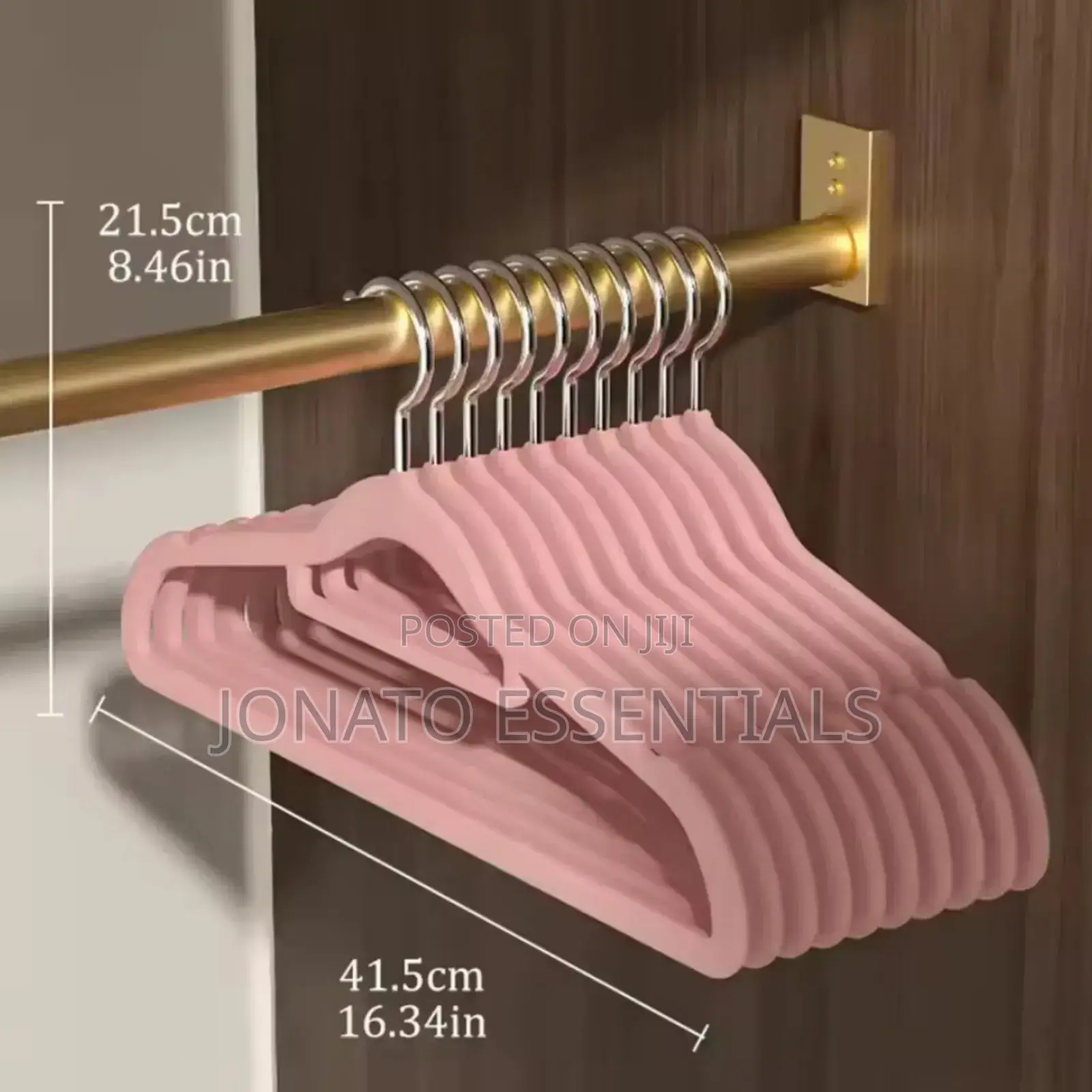 10 Piece Velvet Cloth Hangers