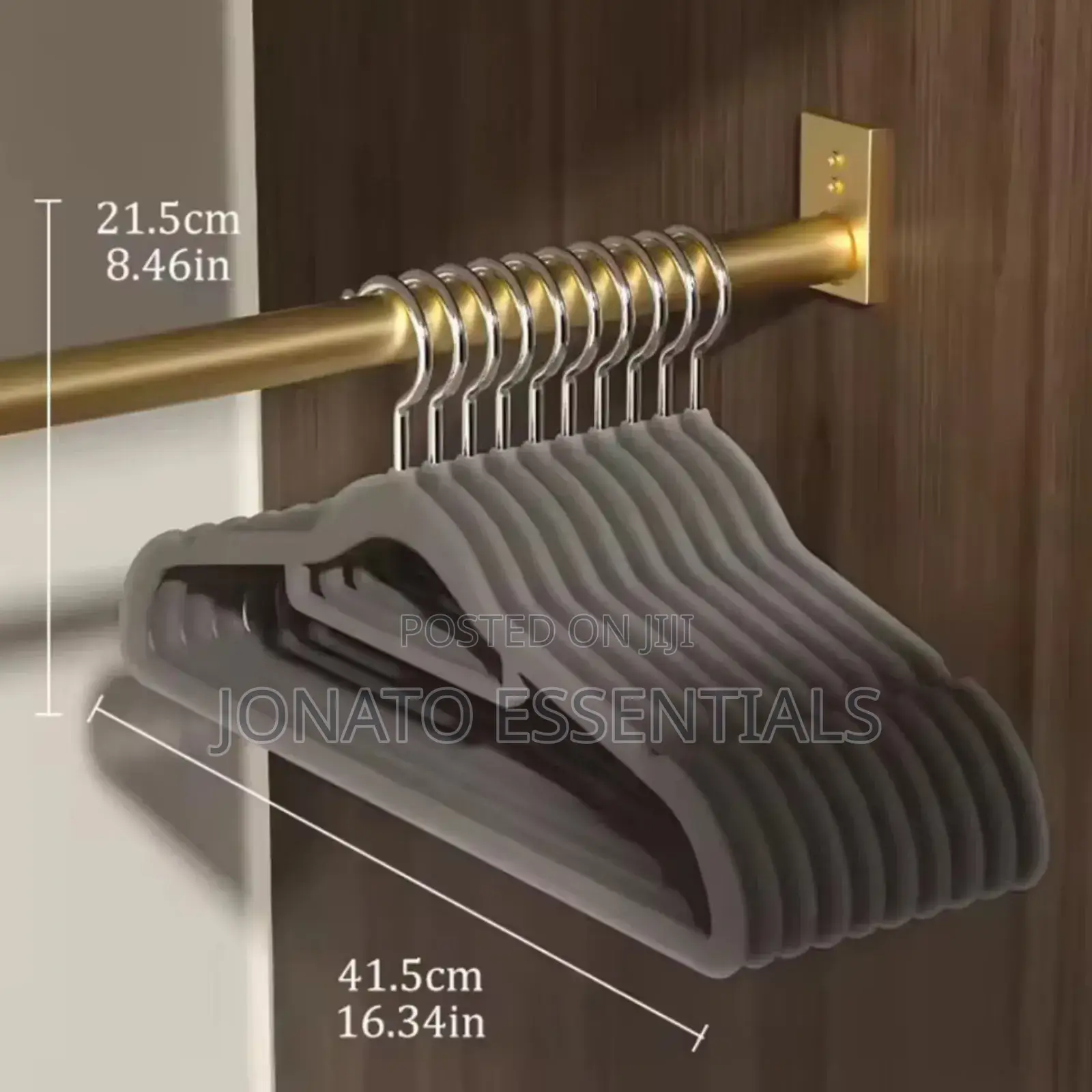 10 Piece Velvet Cloth Hangers