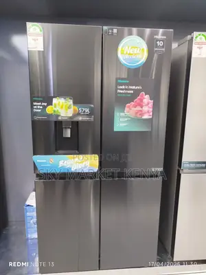 Hisense Fridge 579l Water Dispenser With Smart Series Ref560