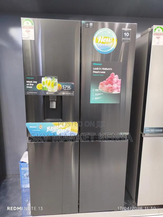 Hisense Fridge 579l Water Dispenser With Smart Series Ref560