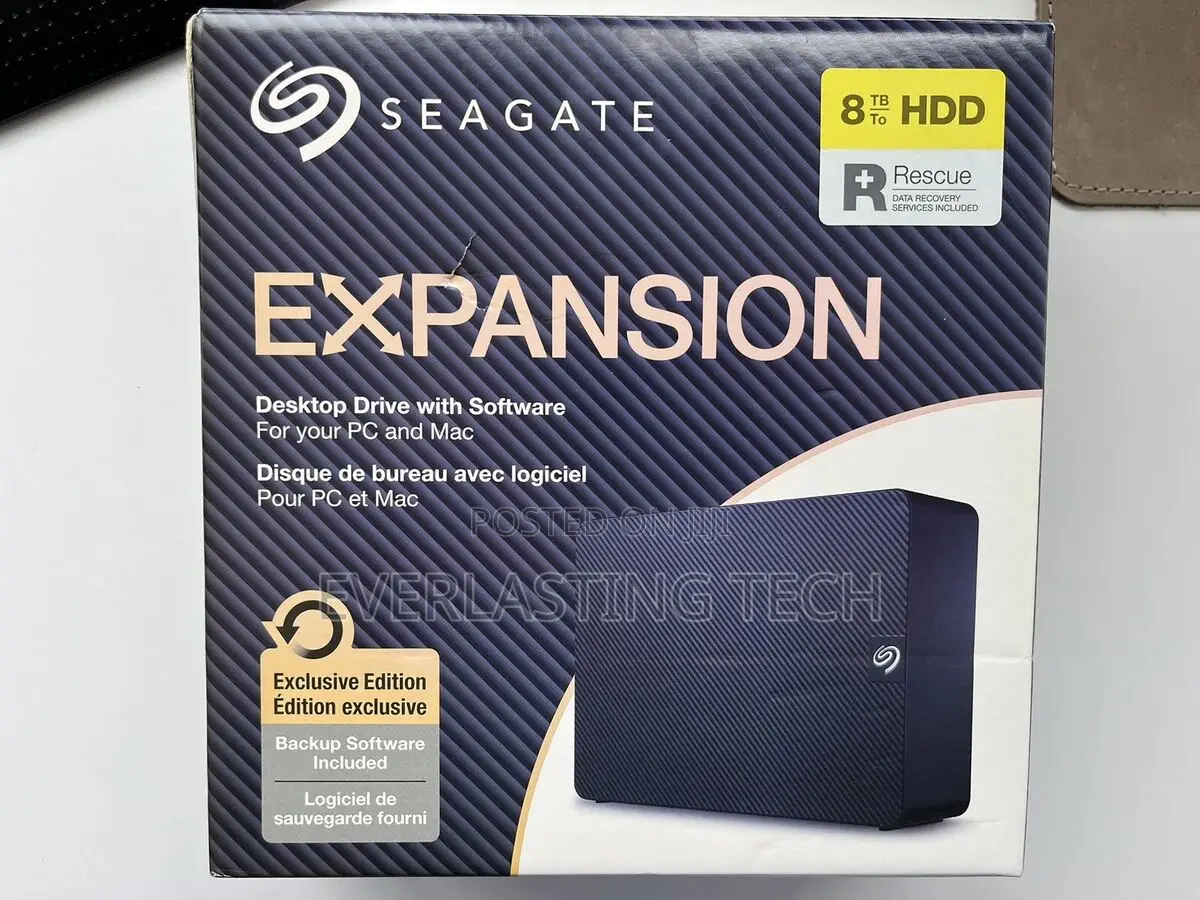 Seagate Expansion 8tb External Hard Drive HDD