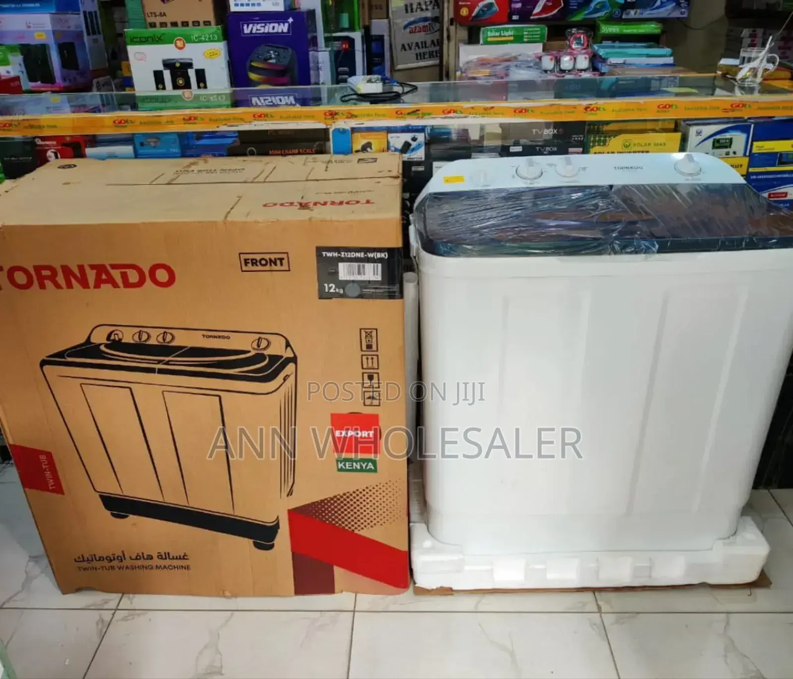 12 Kg Turnado Washing Machine T/7