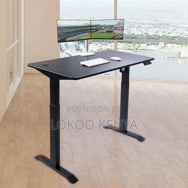 Office Desk: Full Electric Adjustable Office Desk - thumbnail 4