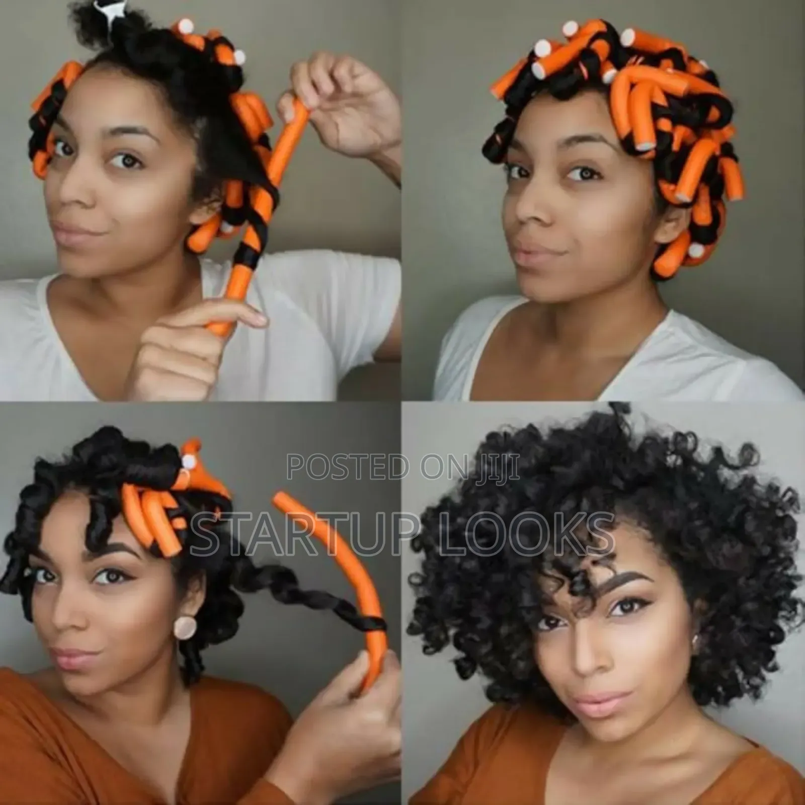Flexi Rods Set for Women Hair + Free Tail Comb
